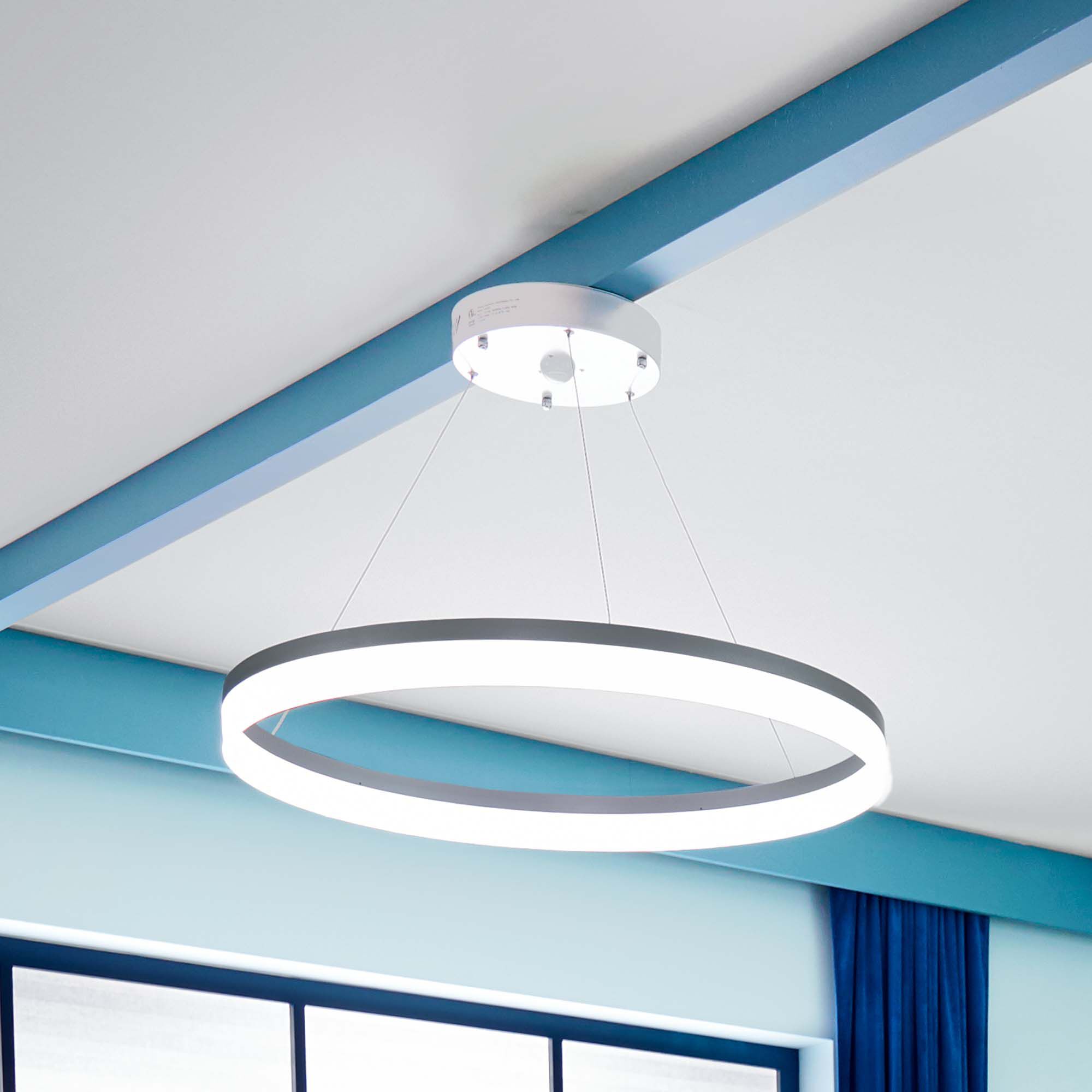 Halo Hardwire Pendant 31 in Bay Overhead Lighting Vari